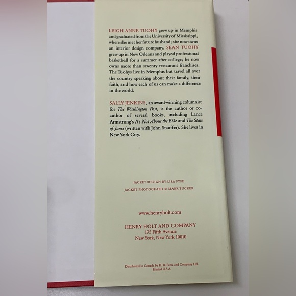 In A Heartbeat 2010 Signed First Edition Hardcover by Leigh Anne & Sean Tuohy - Picture 8 of 11